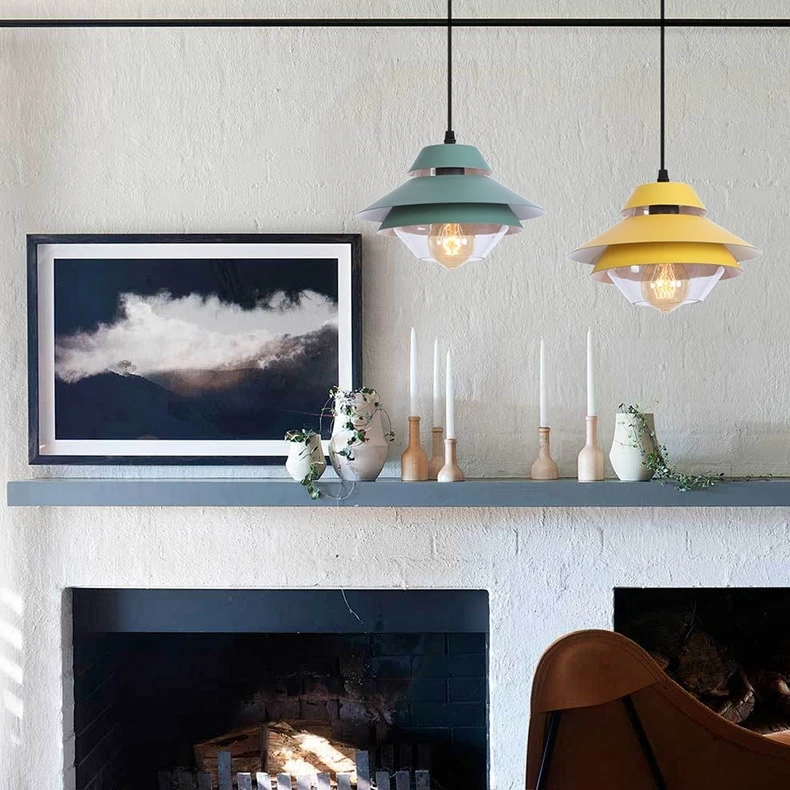 Северная Европа оригинальность личность ресторан маленькая люстра настольная