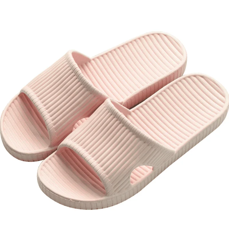 

Bathroom Slippers Female Summer Couple Shower Bath Non-slip Sandals Indoor Home Household Men's Sandals and Slippers GYB