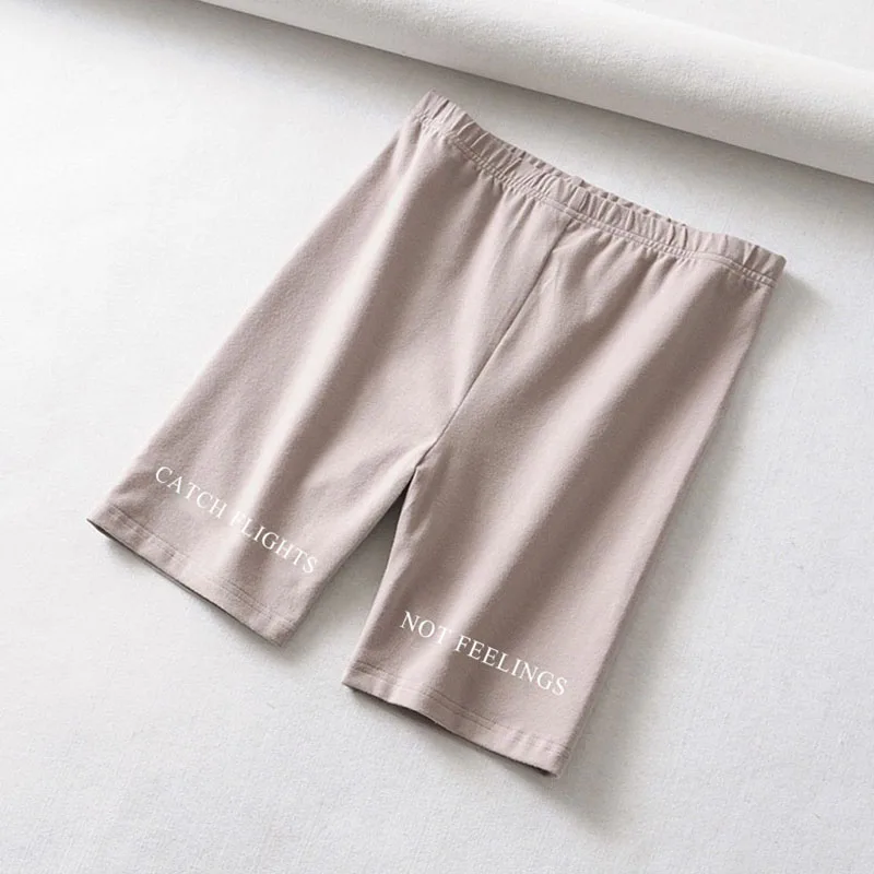 

Women shorts biker shorts fitness short cotton color Athleisure Cycling Shorts clothing High waist pantalones size clothes lime