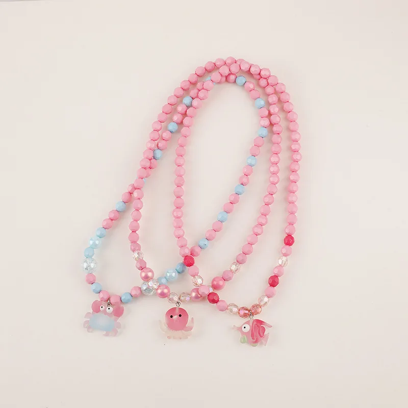 Детское ожерелье с подвеской Makersland милое мультяшное осьминог морская лошадь