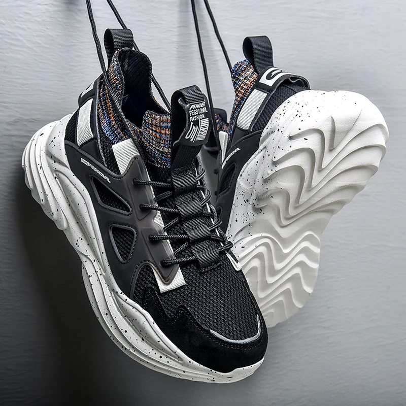 

Новые поступления Для мужчин Повседневное тапки Обувь с дышащей сеткой кроссовки Мода не скользящие кроссовки с амортизацией на открытом в...