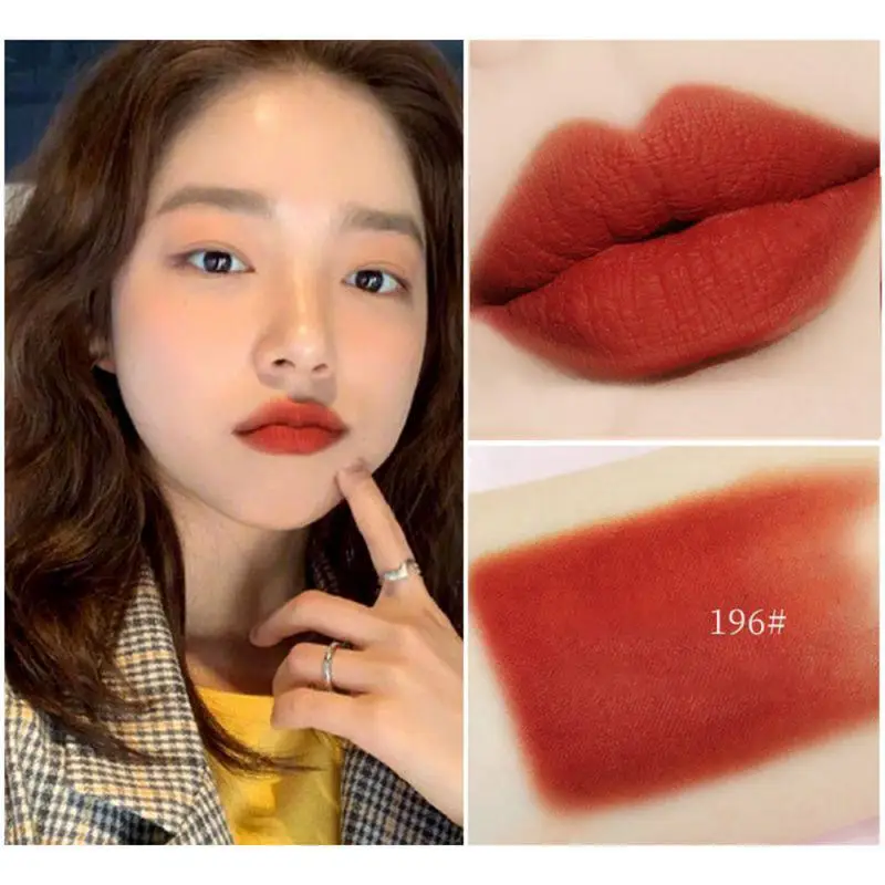Матовая губная помада 10 цветов водостойкий стойкий Увлажняющий Яркий пышный