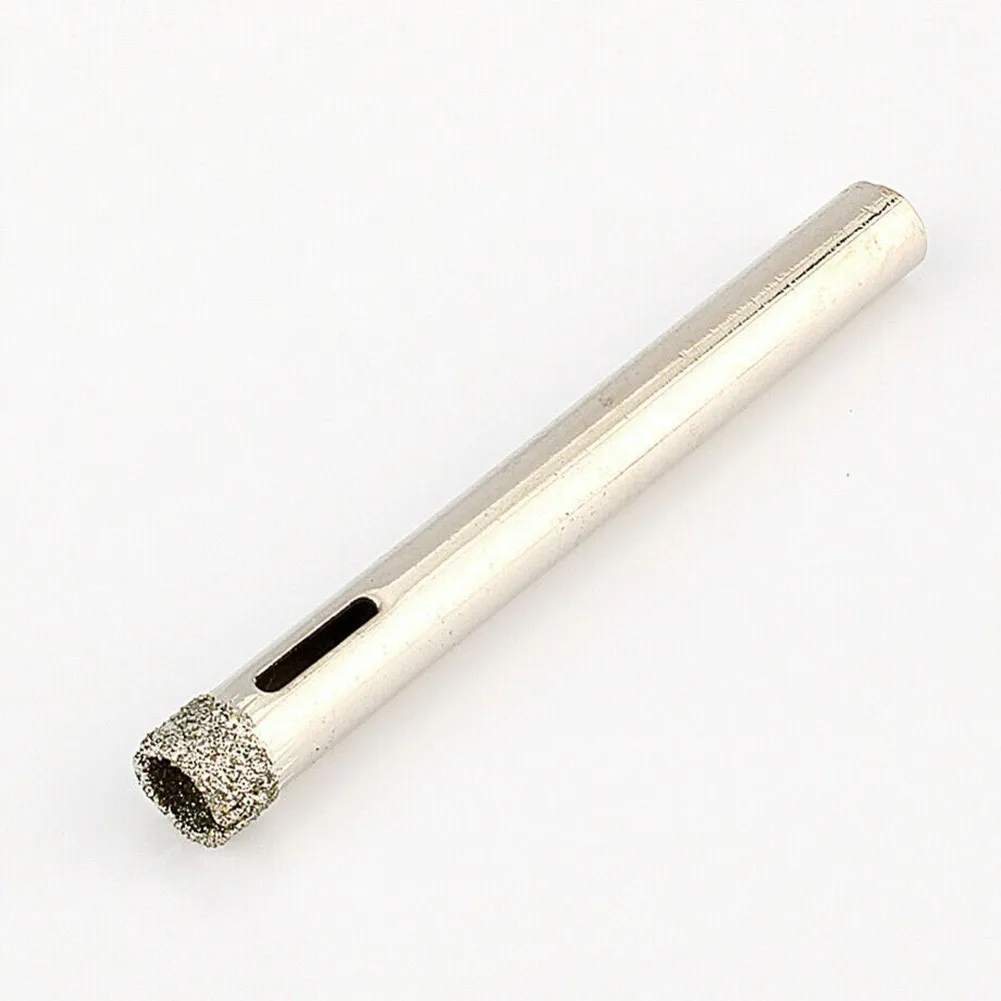 

10Pcs 6mm Diamond Coated Drill Bit Marble Tile Ceramic Glass Hole Saws Drilling Bits Tools 50x6x6mm