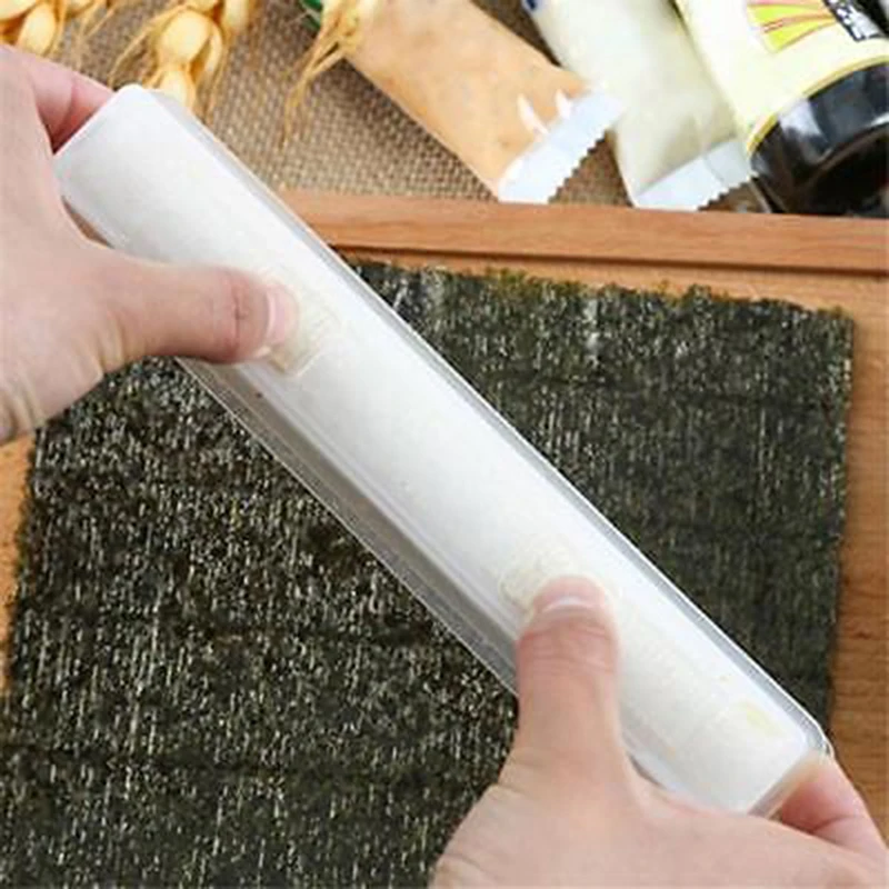 

3Pcs/ Set Japanese Roll Sushi Maker Rice Mold Kitchen Tools Sushi Maker Cozinha Bento Baking Sushi Maker Kit Rice Roll Mold