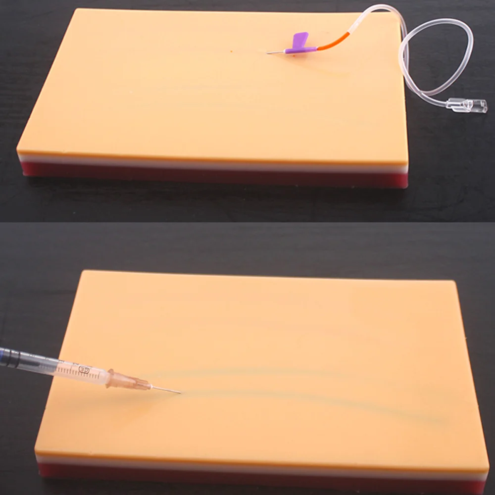 

Suture Pad Human Skin Training Skin Model Practice 3 Layers Reusable and Durable for Student Nurse