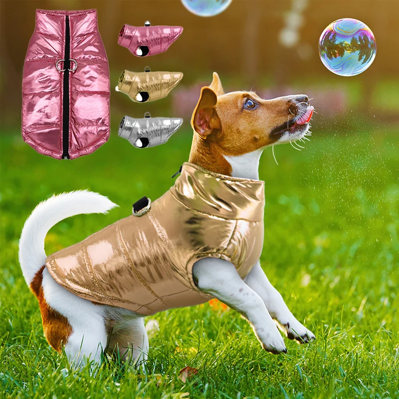 

Одежда для маленьких собак, водонепроницаемая одежда для собак, куртка для щенков, зимний теплый жилет, пальто для собак, одежда для чихуаху...