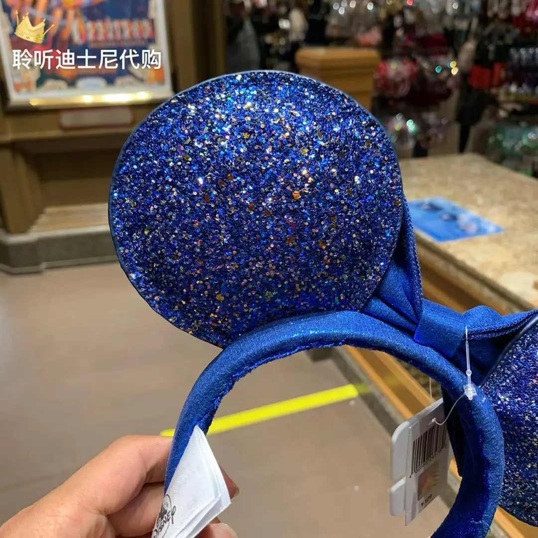 

Disney Park blue Mickey Mouse Ear Headband NEW