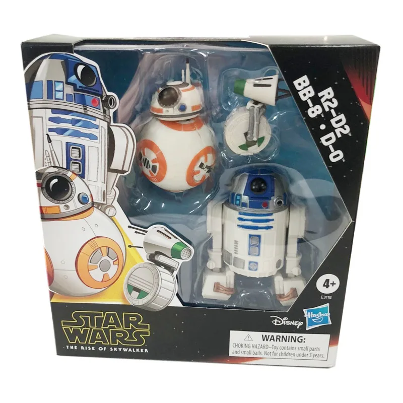 

Hasbro Star Wars Robot R2D2 BB8 DO Model Toys Collectible Galaxy of Adventures Cartoon Star War Interactive Robot Action Fgiure