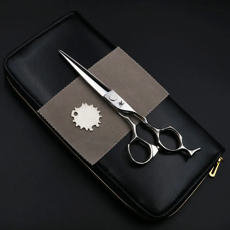 6 дюймов Профессиональные Парикмахерские ножницы для стрижки волос салонные