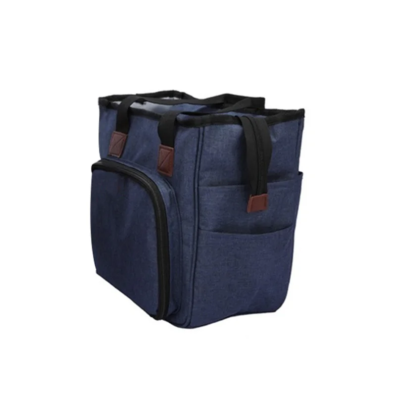 Новые товары для вязания сумки хранения фиолетовая Синяя вязаная пряжа