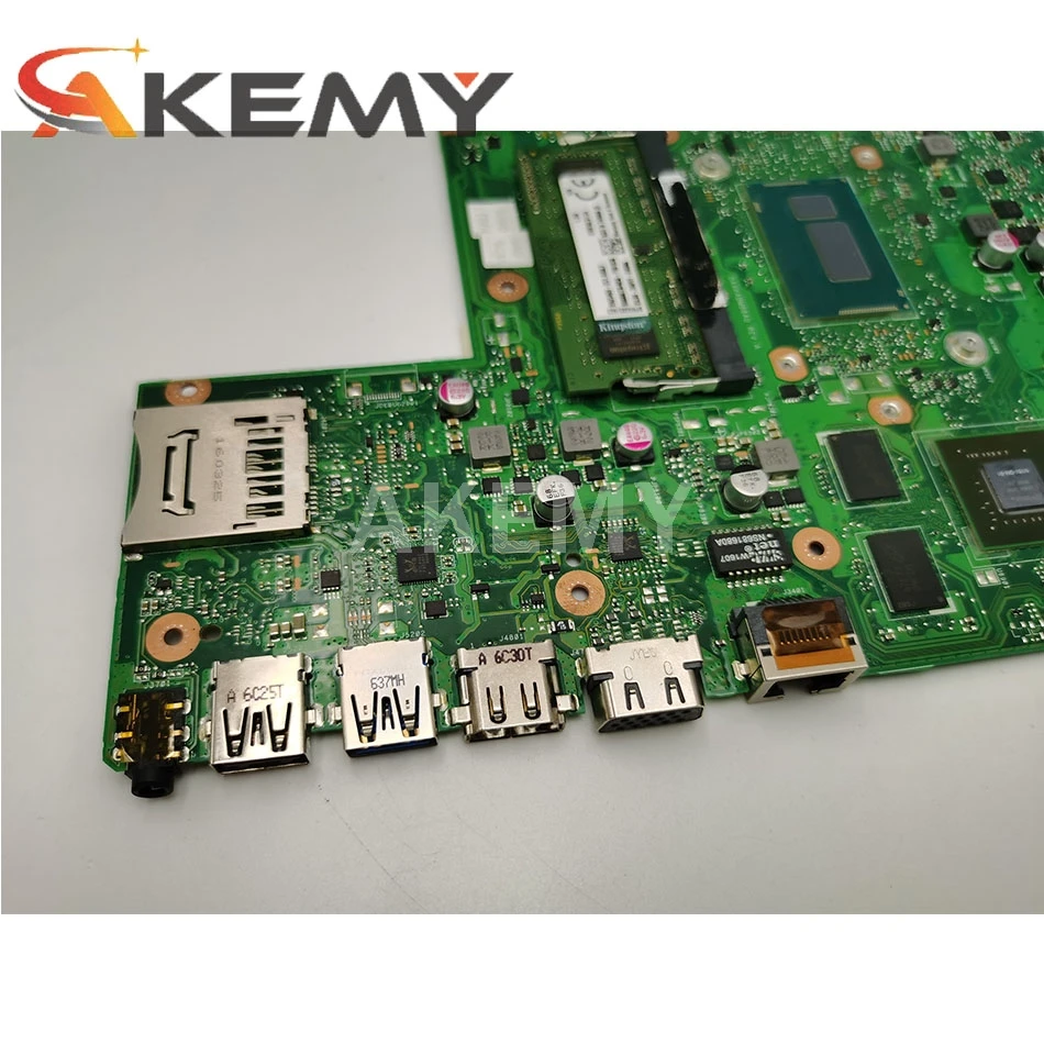 akemy laptop motherboard x540up x540u a540u r504u mainboard w i3 5005u 8gb ram ddr3 gt920m gpu free hdd board free global shipping