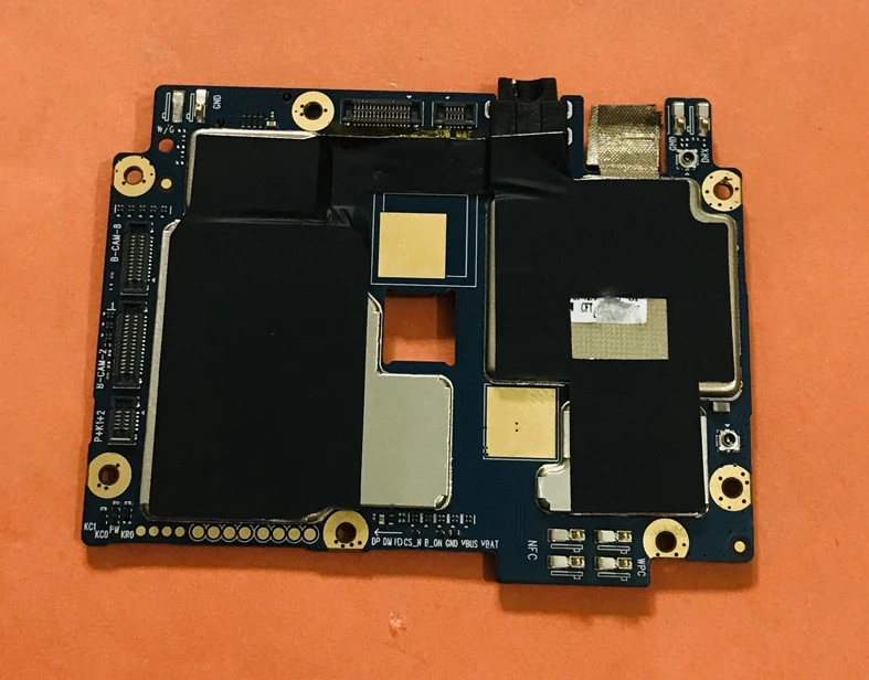 Б/у оригинальная материнская плата 6 ГБ ОЗУ + 128 Гб ПЗУ для BLACKVIEW BV6300 Pro Helio P70 5 7 дюйма