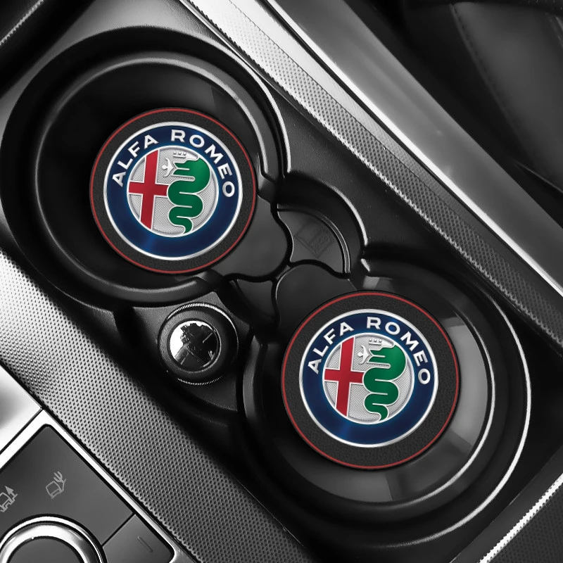 1 шт. автомобильные коврики для салона водная подставка кожаный коврик alfa romeo