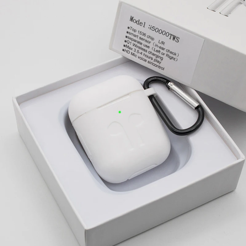 I50000TWS Bluetooth наушники Беспроводная зарядка гарнитура i500tws сенсорное управление tws