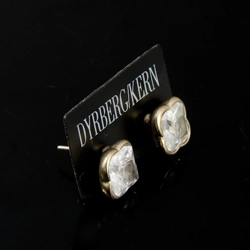 Горячая, модные DYRBERG/KERN изысканные сверла для вспышки, маленькие серьги сливового типа