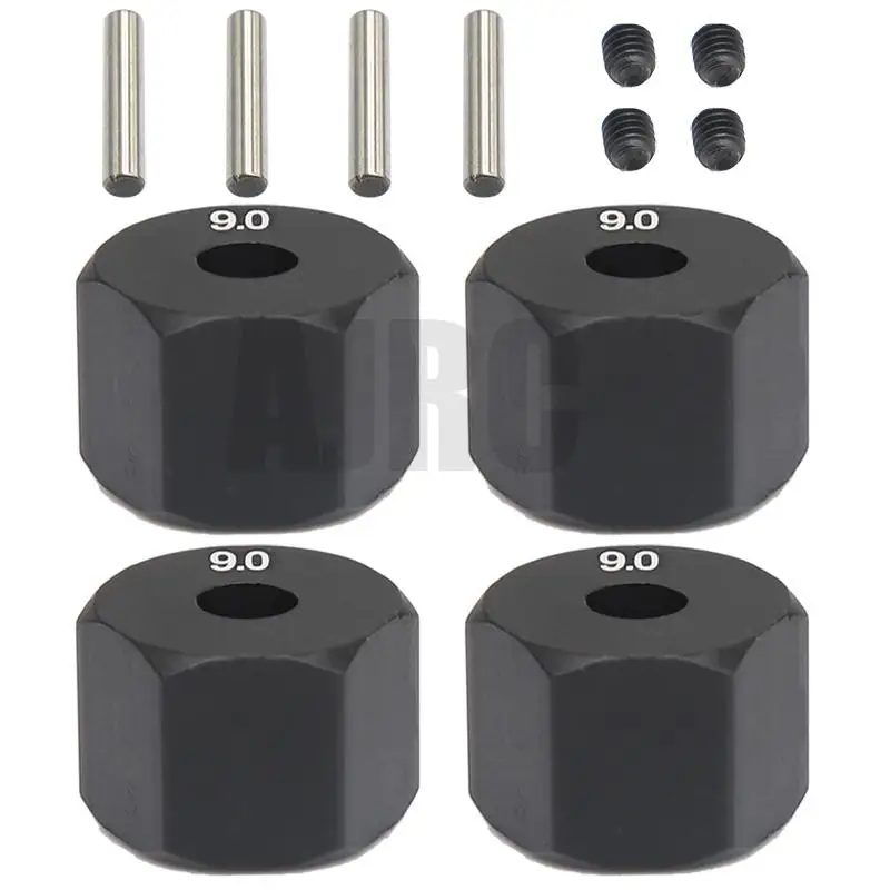 ajrc 4 шт 12 мм шестигранное колесо