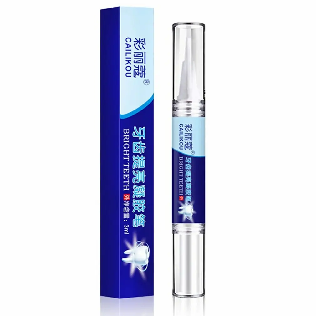 

Portable Teeth Whitening Pen Oral Care Remove Stains Cleaning Tools Teeth Whitener Hygiene Cleaning Brightening Pen Easy To Use