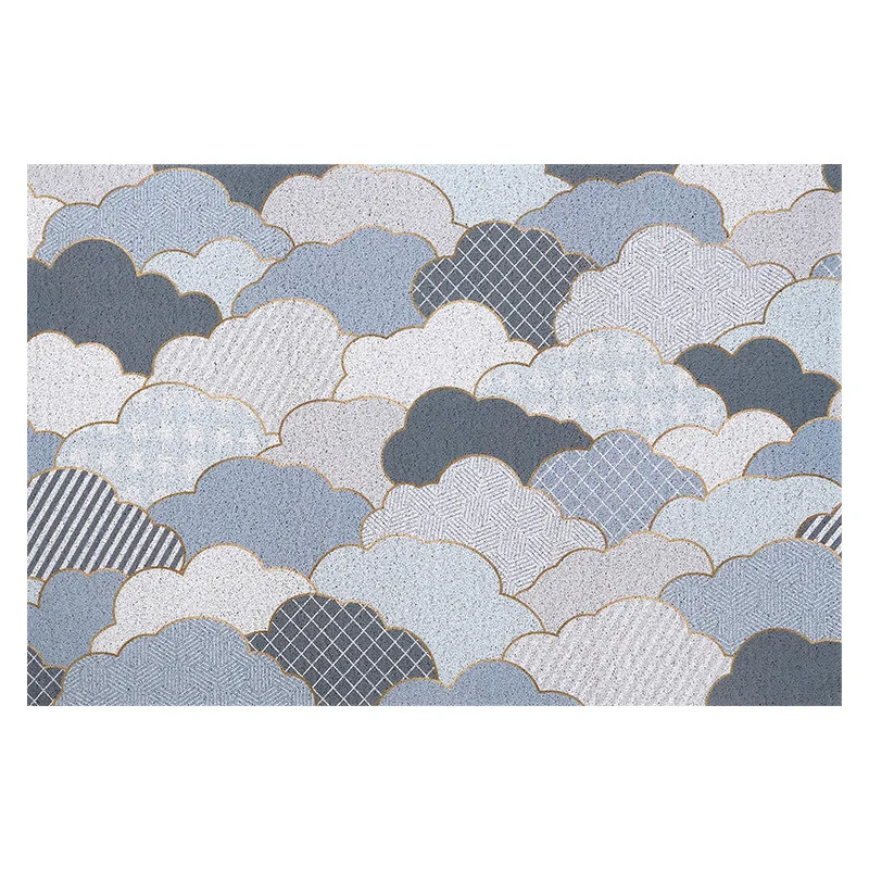

Entrance mat home can be cut silk circle carpet entrance door entrance anti-slip mat entry door door mat pvc foot mat