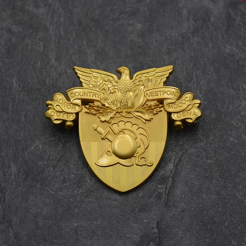 Американская медаль Westpoint Mdccci USMA Академия шлем щит заслуженный страна честь