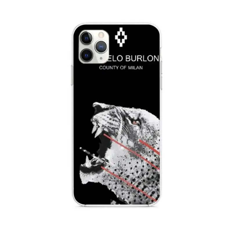 

Marcelo Fashion Brand Burlone Phone Case Transparent Case For Iphone 6 6s 7 8 Plus XR X XS 11 12 Pro Max