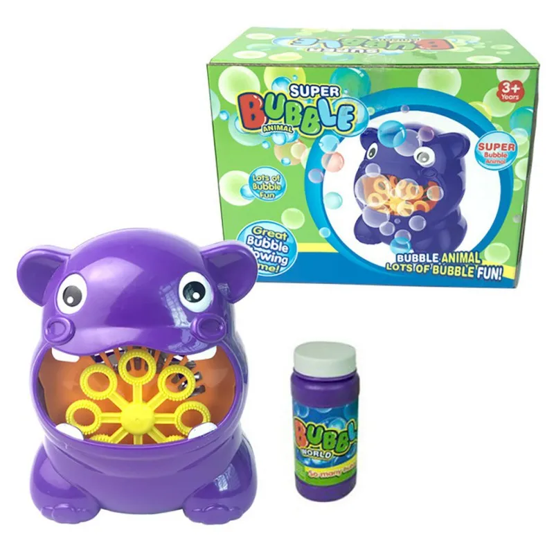 

Fully Automatic Bubble Machine Toy River Bubble Bubble Children Electric Blow Bubble Containing Bubble Water