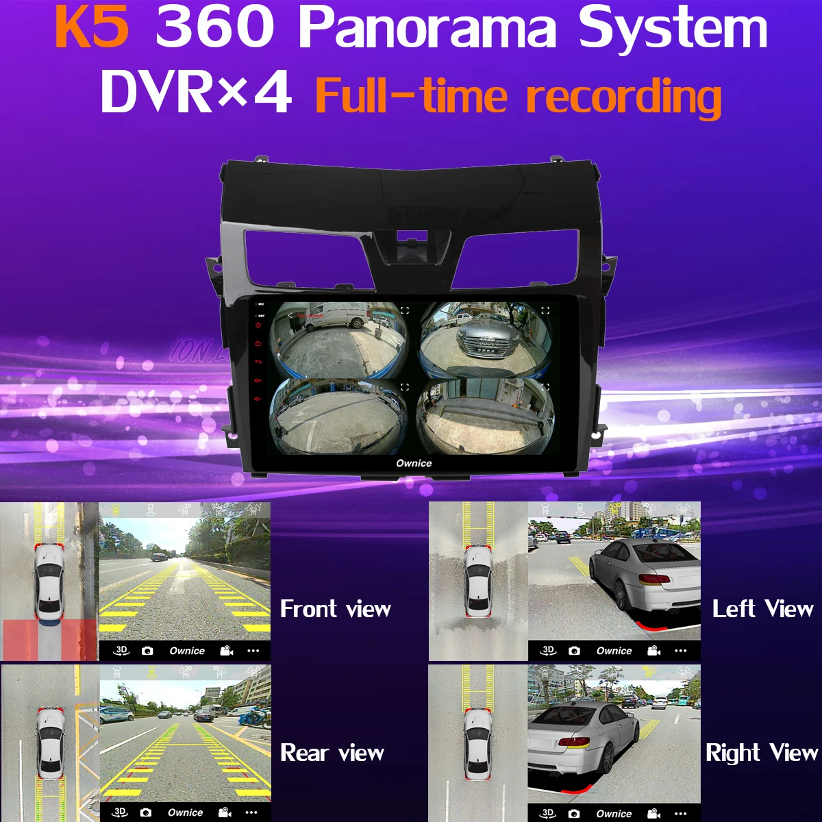 360°Camera Android 9.0 8Core 4G+64G GPS Radio DSP SPDIF CarPlay Car Multimedia Player for Nissan Teana 2013 2014 2015 2016 2017 |