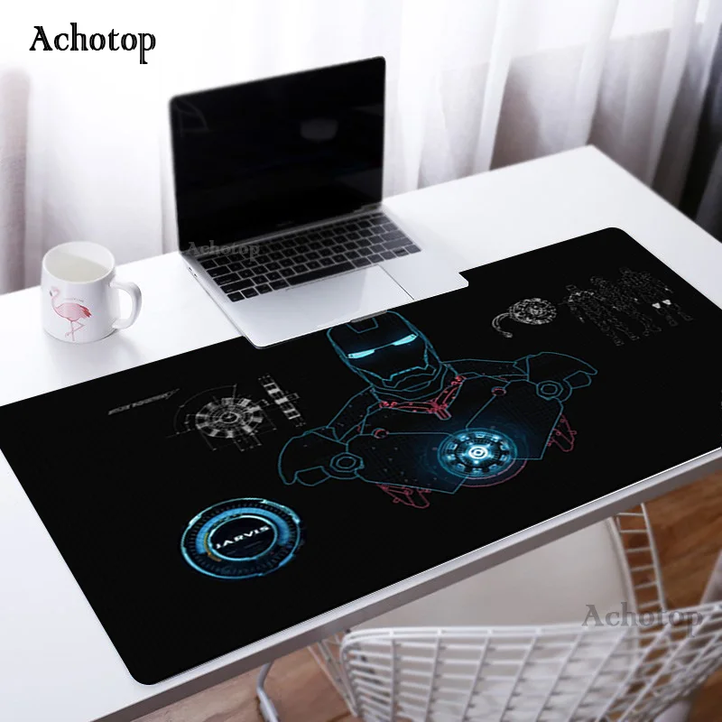 

Ironmans Mouse Pad XXL Large 900x400mm XL Laptop Mouse Pad Notbook Computer Pc Keyboard Gaming Mousepad Gamer Play Mat Desk Mat