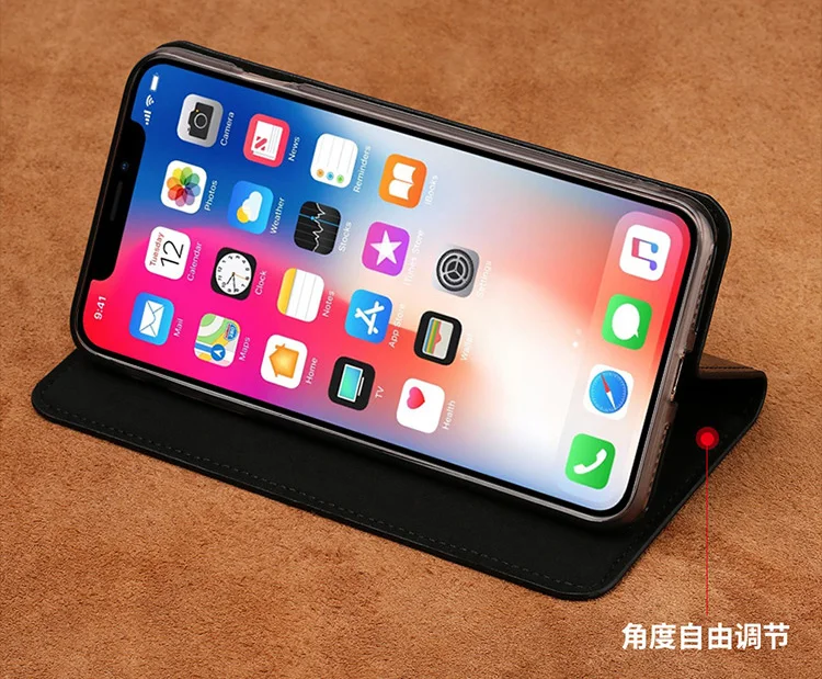 Магнитный чехол из натуральной кожи для мобильного телефона iphone X Xs 8 7 6 6S Plus Алмазная обратная крышка шаблона для iphone 11 pro max fundas