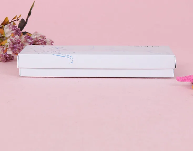 CMYK с принтом логотипа на заказ картонная бумага Подарочное кольцо Ожерелье