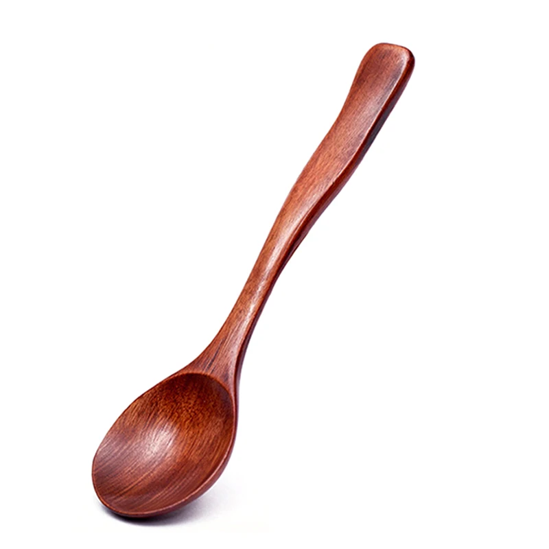Небольшой деревянной ложкой Кухня приправа специи соль Ложка Мини десертная