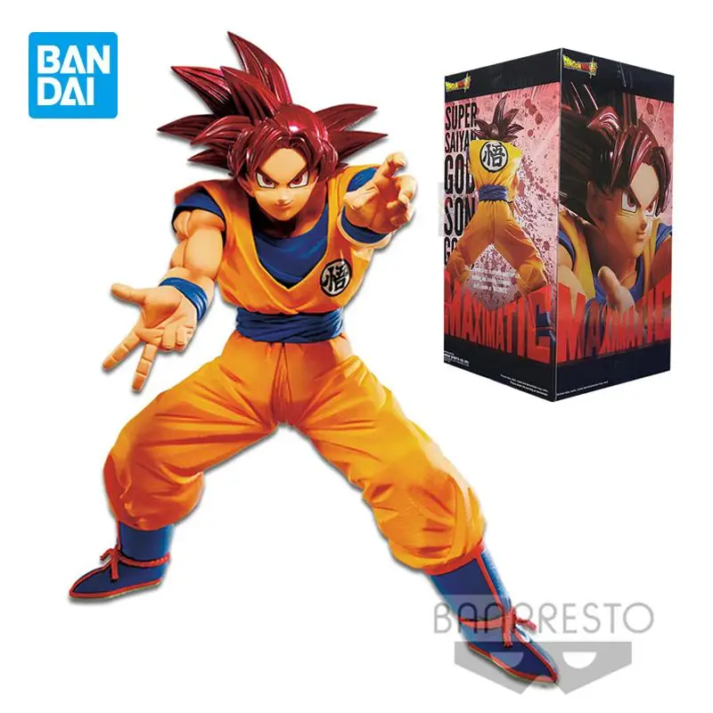 

Original Banpresto Dragon Ball Z Anime Figure Maximatic Goku Red Hair Action Figure Pvc Collectible Model Toys