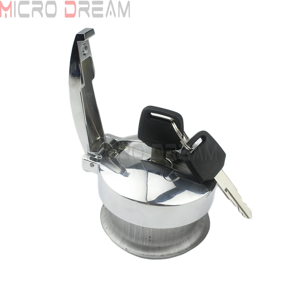 Крышка для бака топлива и бензобака мотоцикла Cafe Racer со стальным наполнителем