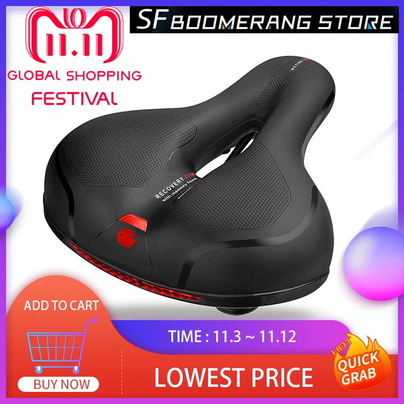 

Bicycle Saddle 3D Soft Bike Seat Cover Comfortable Bicycle Seat Cushion Cycling Saddle Bicycle Bike Accessories Mtb Parts New