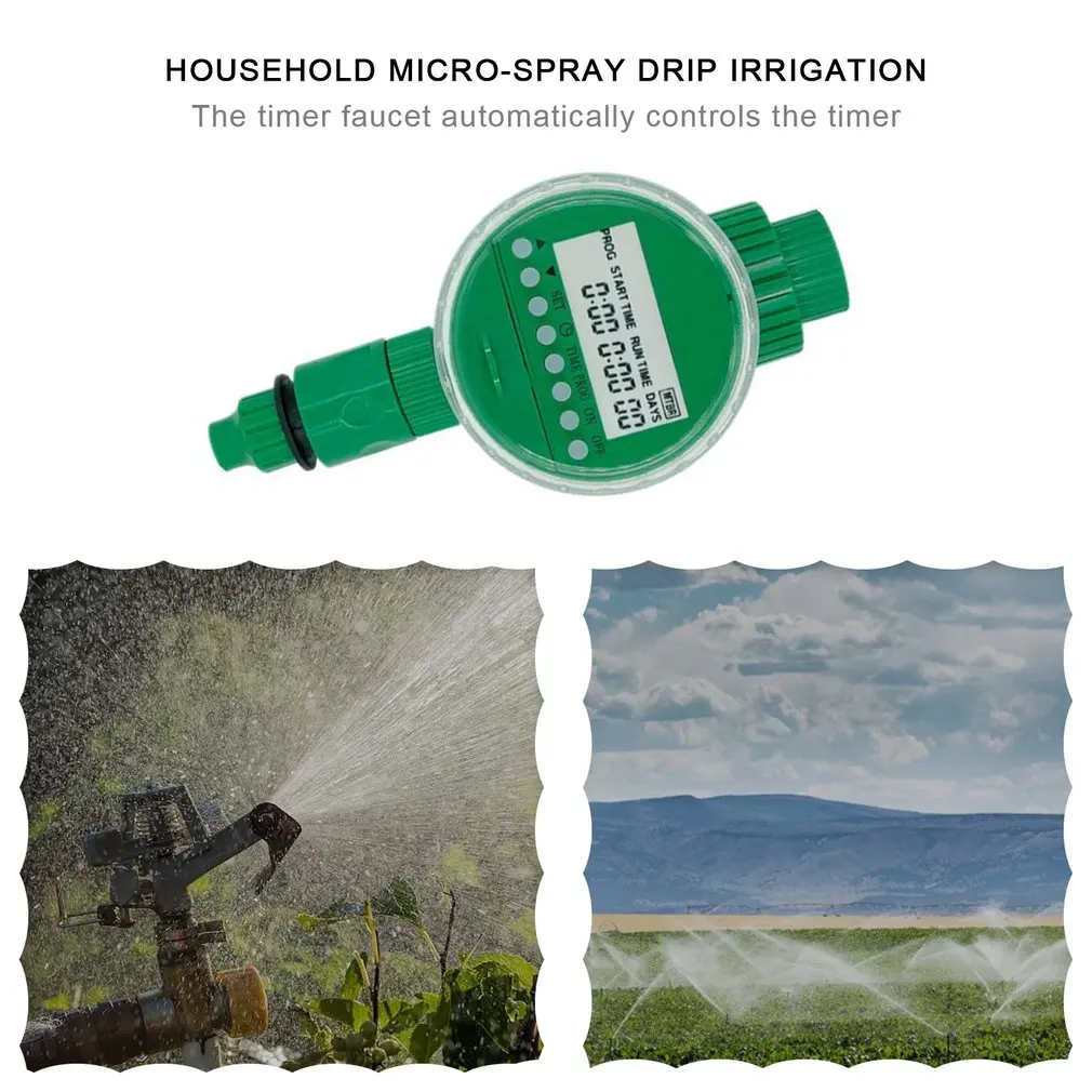 

Household Micro-spray Drip Irrigation Timer Automatic Control Timer For Faucet Hose Precise Dripping