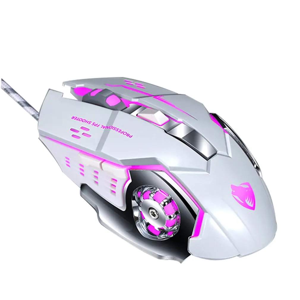 Механическая Проводная игровая мышь Ray Wolf V6 Wrangler компьютерная для киберспорта