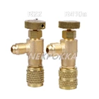 Предохранительный клапан для кондиционера R410A, средний клапан для заполнения хладагента, РЕФРИЖЕРАТОРНЫЙ инструмент R22, предохранительный клапан для фтора