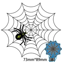 metal dies spider and spider web for 2020 new stencils diy scrapbooking paper cards craft making new craft decoration 7389mm