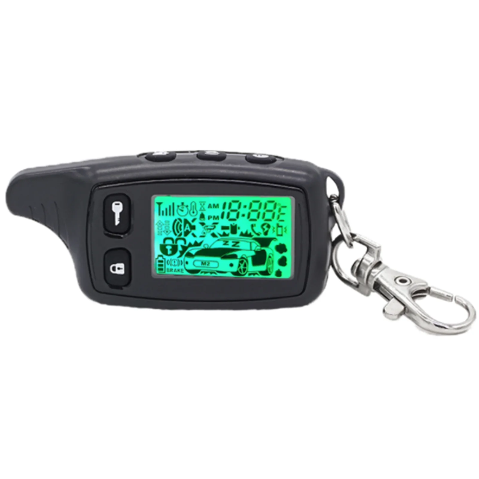 

TW9010 Car Anti-theft 2-way Alarm Remote Control Security System Kit Accessory TW9010 Two Way Car Alarm System Russian Security