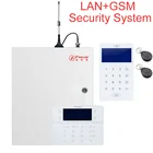 Focus FC7640 Интернет LAN RJ45 порт промышленная сигнализация 8 проводных зон с RFID клавиатурой детская бирка снятие безопасности