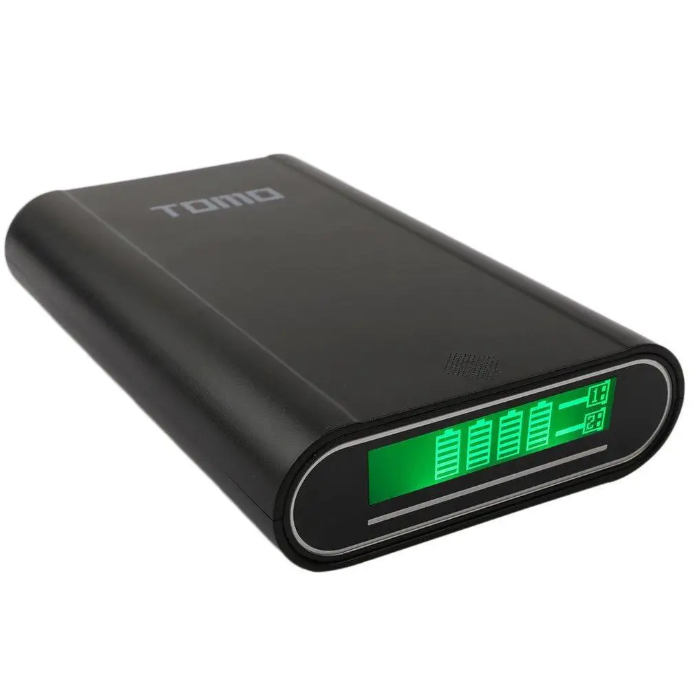 TOMO S4/M2/M3/T4 Smart Power Bank Charger Battery Case Box 18650 Dual USB KU | Электроника