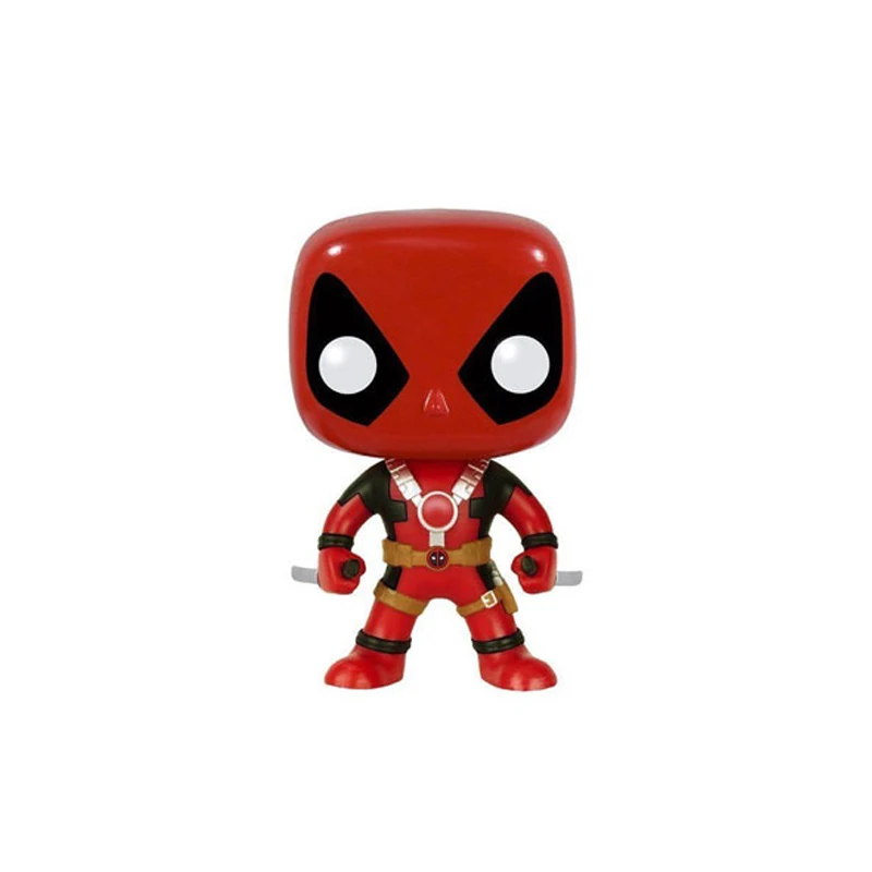 NO BOX FUNKO POP Новое поступление игрушки Marvel Дэдпул#111 Виниловая фигурка Коллекция Модель игрушки для детей Рождественский подарок - Цвет: NO BOX
