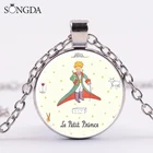 Штаны с леопардовым принтом, вечеринка, Ropa Bebe Infantil Nino Le Petit Princeожерелье из мультфильма комиксов Стиль в стиле Маленький принц с рисунком лисы с феей роз сказка подвеска на цепочке для детей