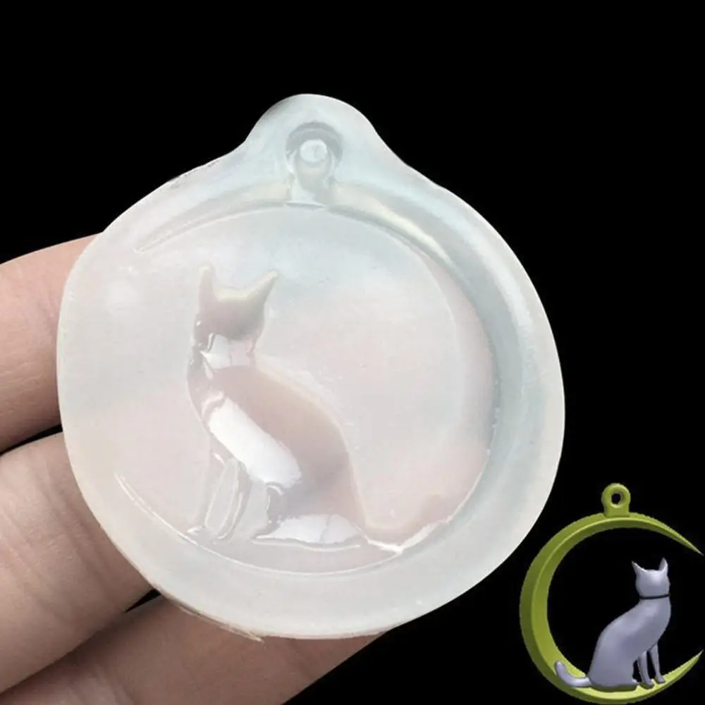 Название продукта: кошка на новом зеркале с отверстием Луне зеркальная капля