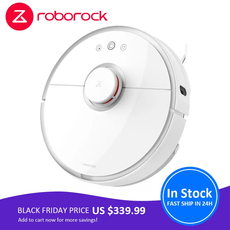 Roborock S50 S55 Xiaomi пылесос 2 влажная сухая Mijia приложение робот уборка подметания пыли
