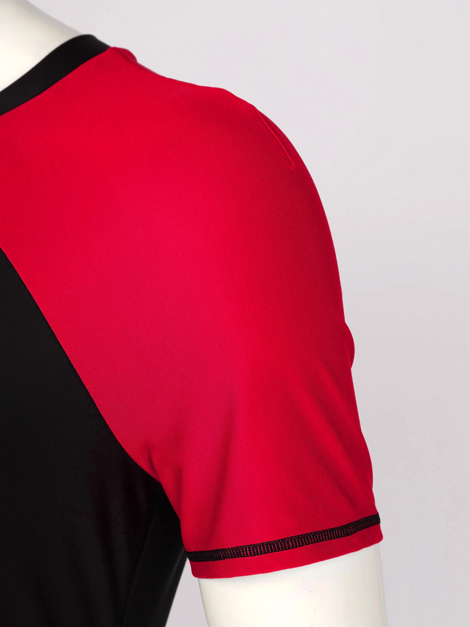 Мужской слитный купальный комбинезон с короткими рукавами и молнией спереди