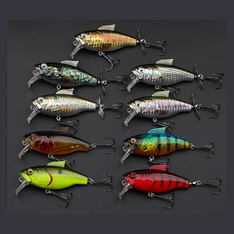 Безумная приманка для рыбалки MIG 5 шт./компл./набор жесткая рыболовная 40 мм