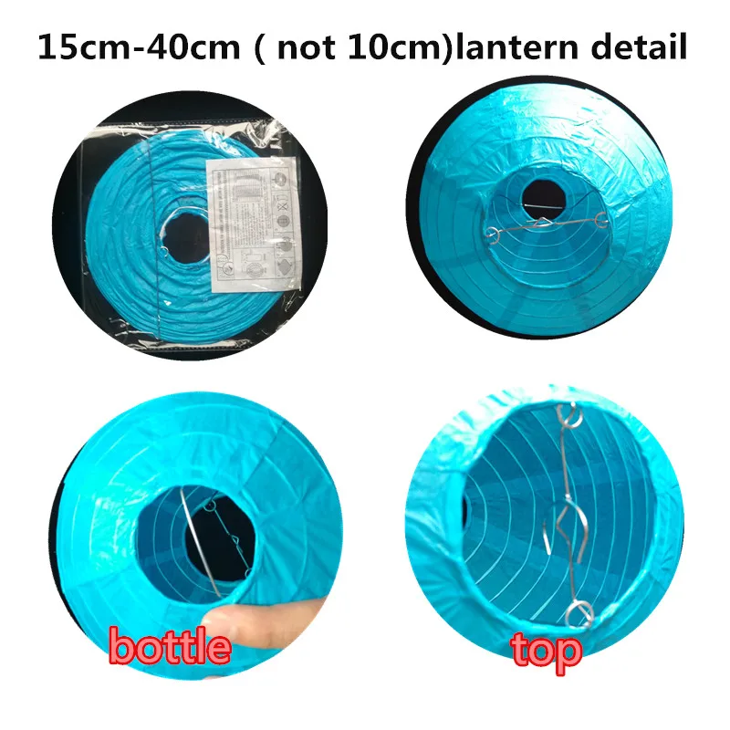 10 шт. Круглый Китайский бумажный фонарь для дня рождения свадьбы вечеринки Декор