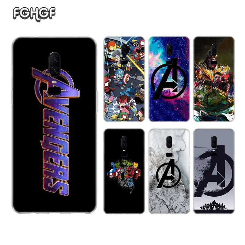 Revenge Alliance Luxury Soft TPU Silicone Phone Back Case For OnePlus One Plus 7 Pro 5 5T 6T 6 Fundas Printed Cover |