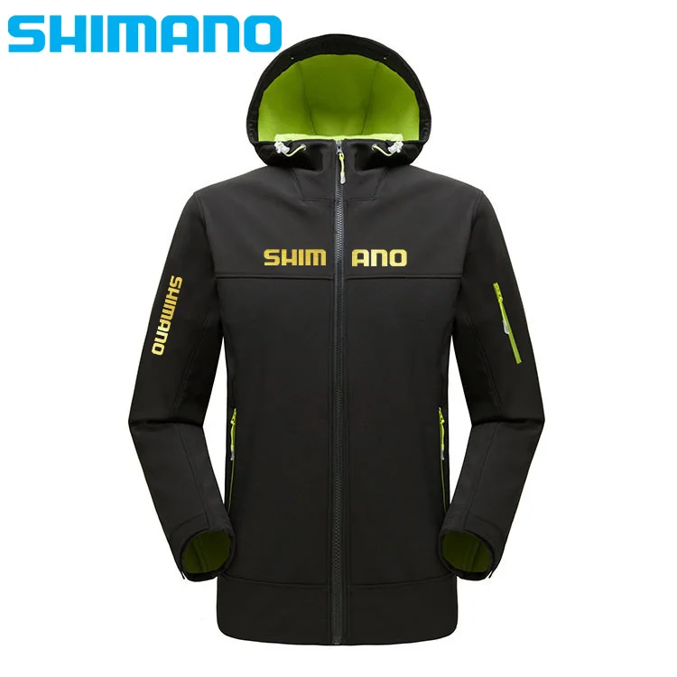 

Куртка Shimano мужская с мягкой оболочкой, теплая водонепроницаемая ветрозащитная уличная куртка для альпинизма, охоты, мягкая оболочка, Осень...
