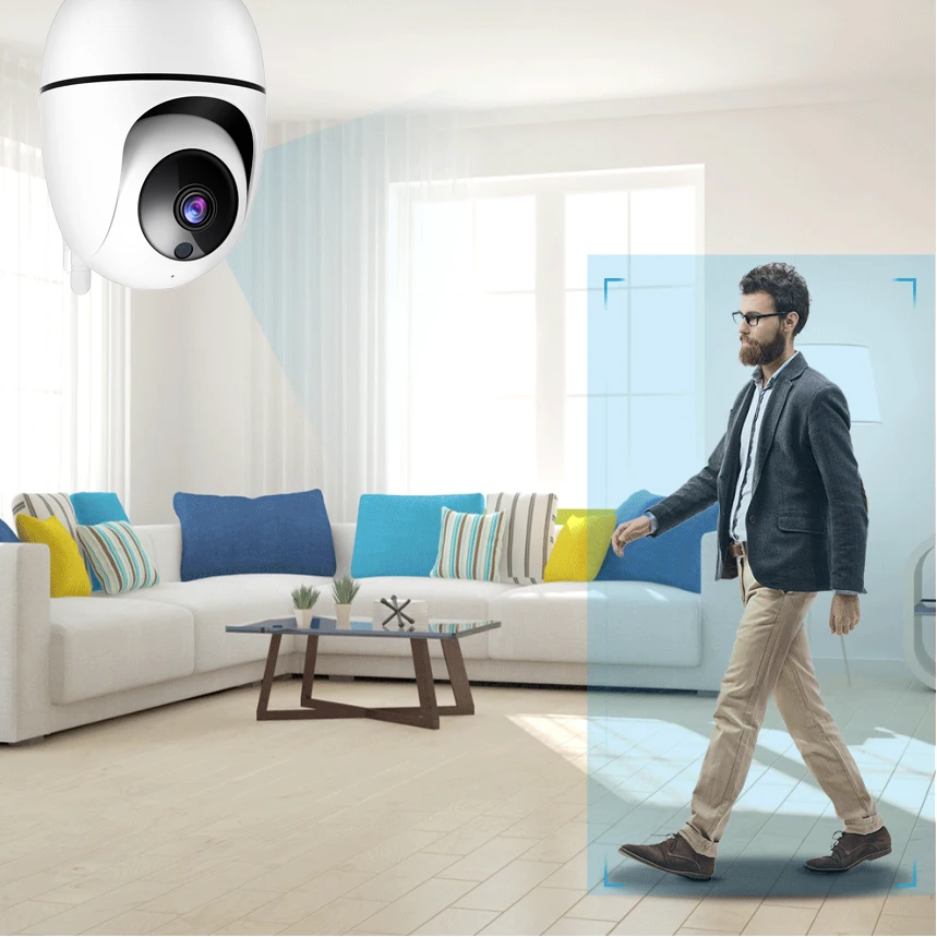 HD 1080P облачная IP камера WiFi беспроводная умная авто слежение за человеком Домашняя